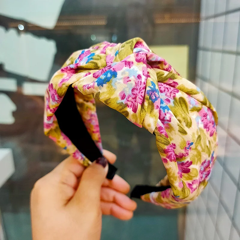 Le bandeau Bouquet — Imprimé rose